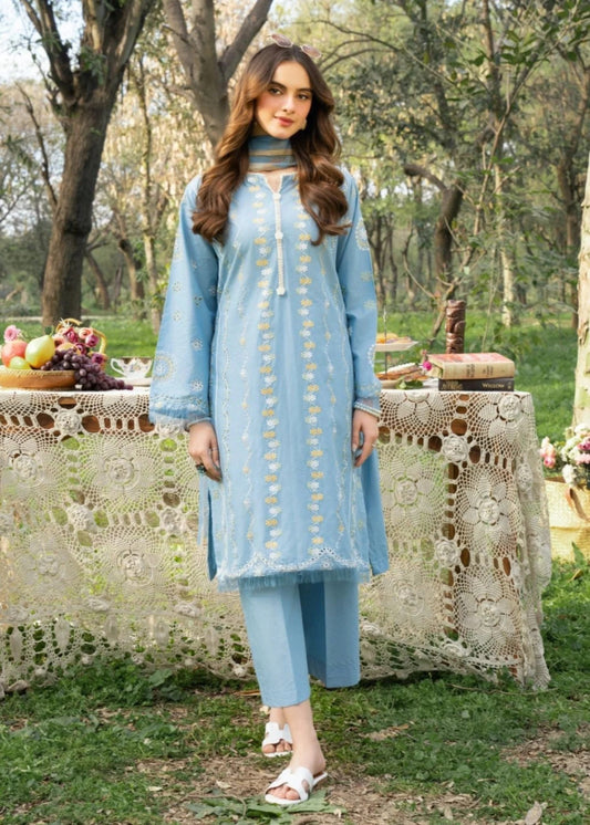 Powder blue Kurta Set