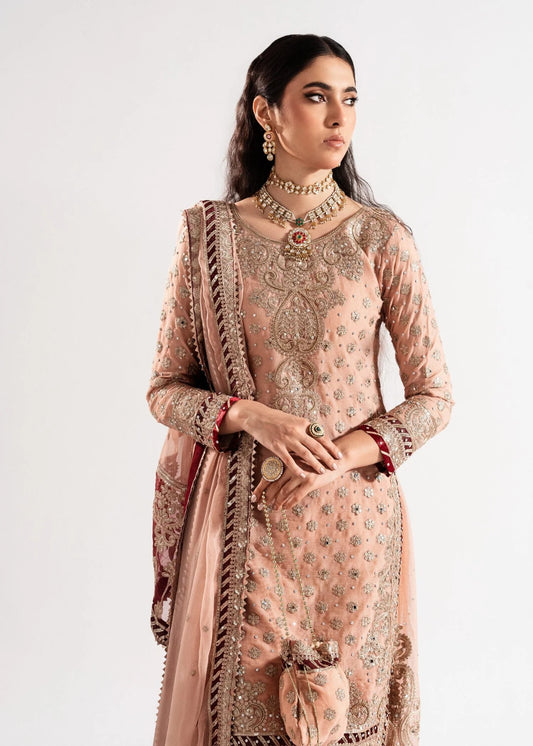 Wide-leg sharara set