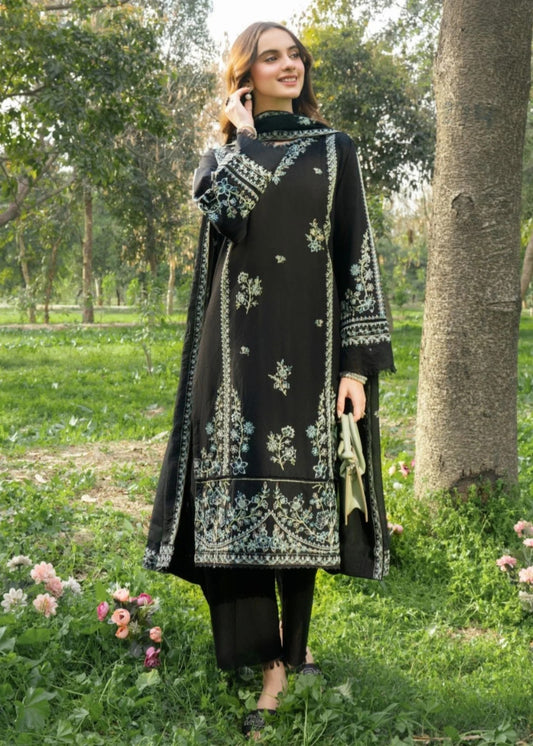 BLACK KURTA SET