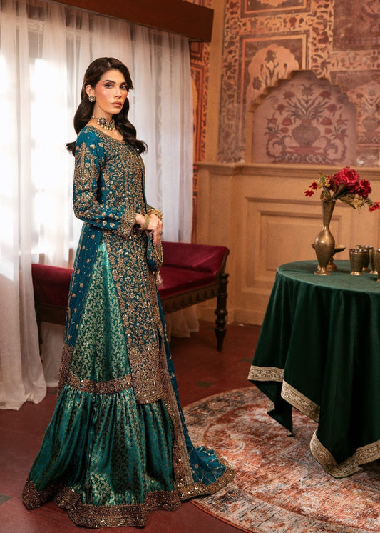 Chiffon Bride Sharara Suit